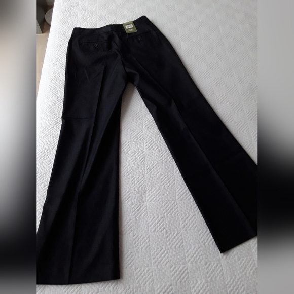 Dark Denim Menswear Style Trousers - Picture 2 of 4